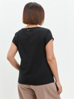 Футболка оверсайз с рукавами крылышками