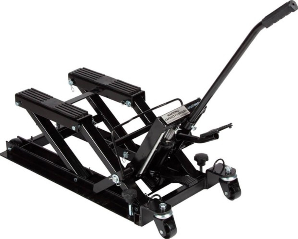 Домкрат подкатной WiederKraft WDK-86101 гидравлический, 700 кг в0000118427