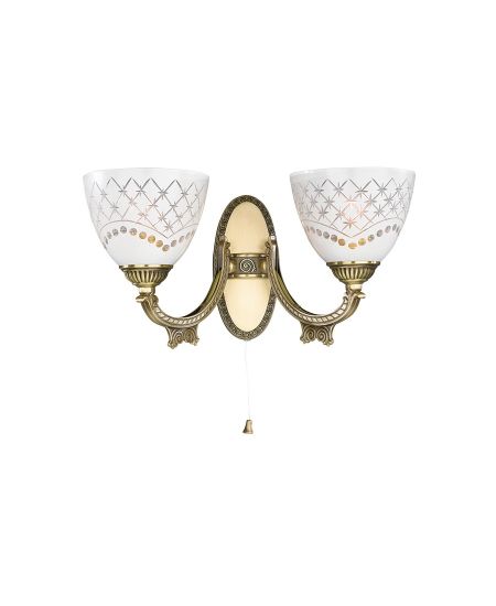 Двухламповое бра Reccagni Angelo A.7052/2