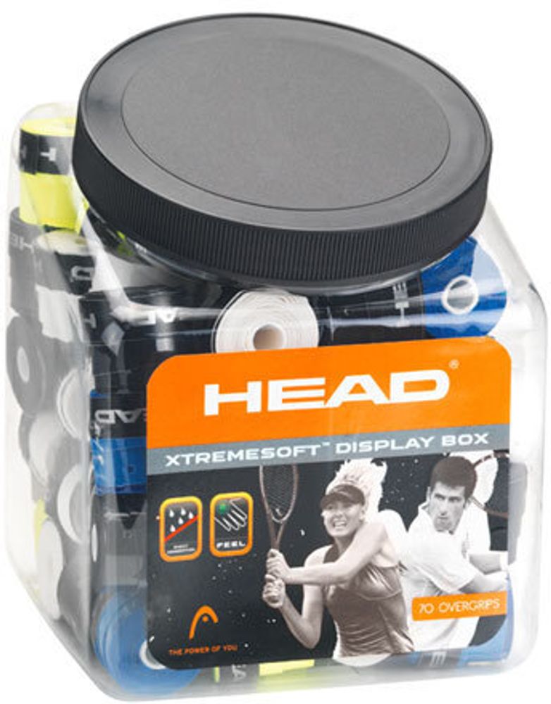 Теннисные намотки Head Xtremesoft Display Box 70P