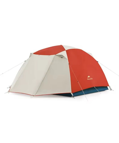 Палатка Naturehike Cloud-Creek PRO, 2-местная, бежево-красная