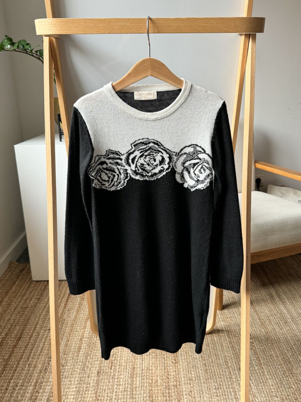 Платье из шерсти и кашемира Monnalisa, 122