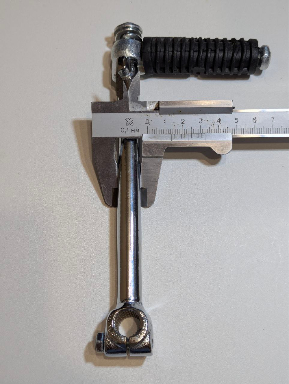 - Лапка рычаг кикстартера для мопеда, питбайка 125см3 на вал 13мм