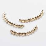 Коннектор, цвет золото, размер около 25*3,5 мм, цена за 1 шт