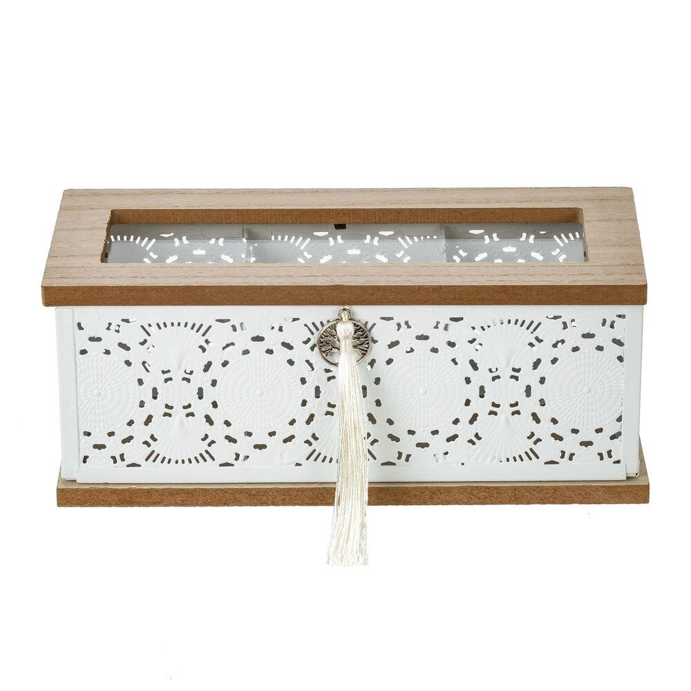 GAEM Шкатулка для чайных пакетиков, L22 W8,5 H9 см