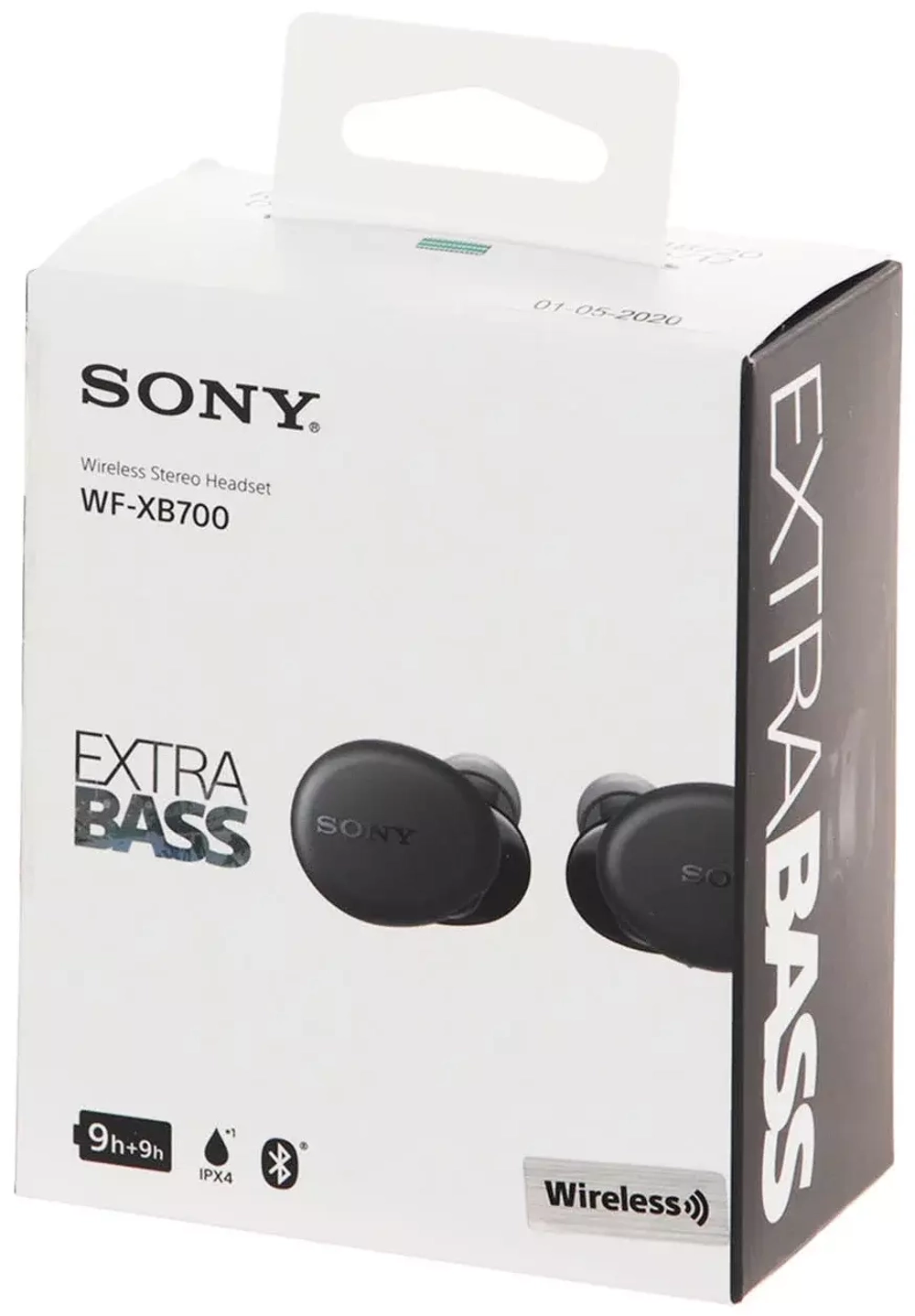 Беспроводные наушники Sony WF-XB700, черный