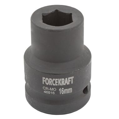 Головка ударная 3/4'', 16мм (6гр) FORCEKRAFT FK-46516