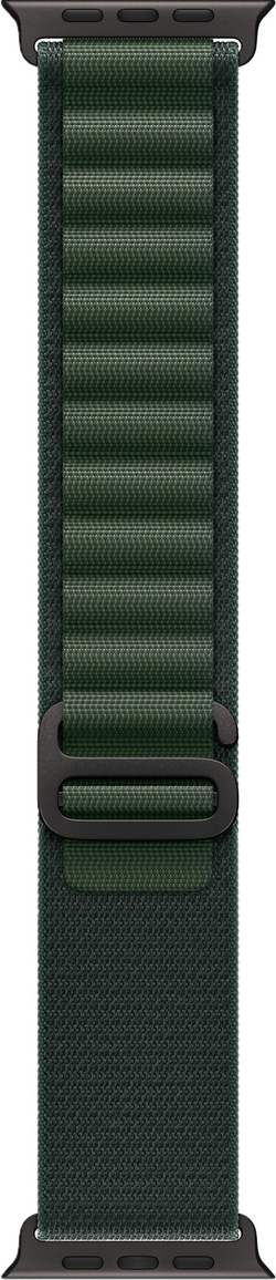 Apple Watch Ultra 2 49mm Alpine Loop Dark Green / Black Titanium Case