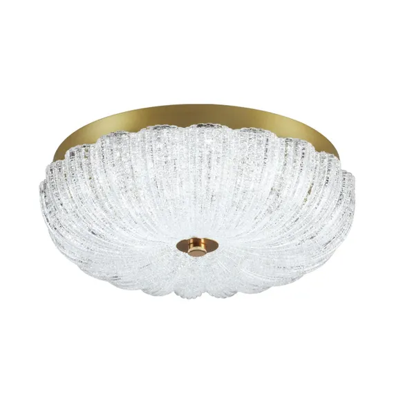 7719/36L PIKO LED SN 027 Светильник металл/стекло/прозрачный/золотой LED 36Вт 3000-6500K D300 IP20 пульт ДУ TESORO