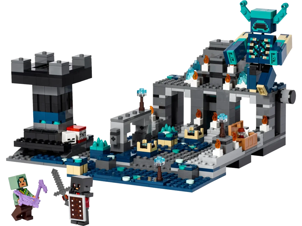 Конструктор LEGO Minecraft 21246 Глубокая Темная битва