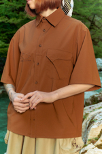 Рубашка Called a Garment Hikercore Shirt "Bear Brown"