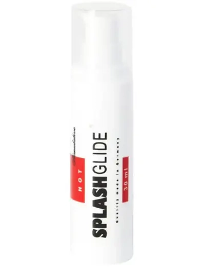 Возбуждающий лубрикант на водной основе Splashglide Hot
