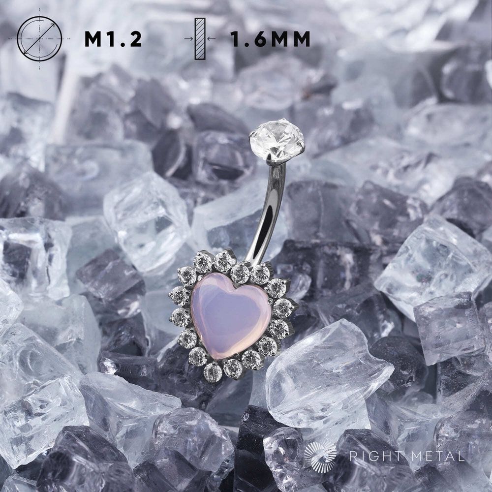 Банан Jasmine Heart Rose Quartz &amp; Crystal
