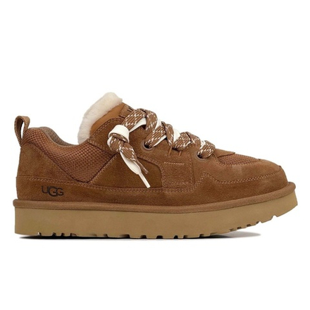 UGG Mens Lowmel Low Sneaker Chestnut