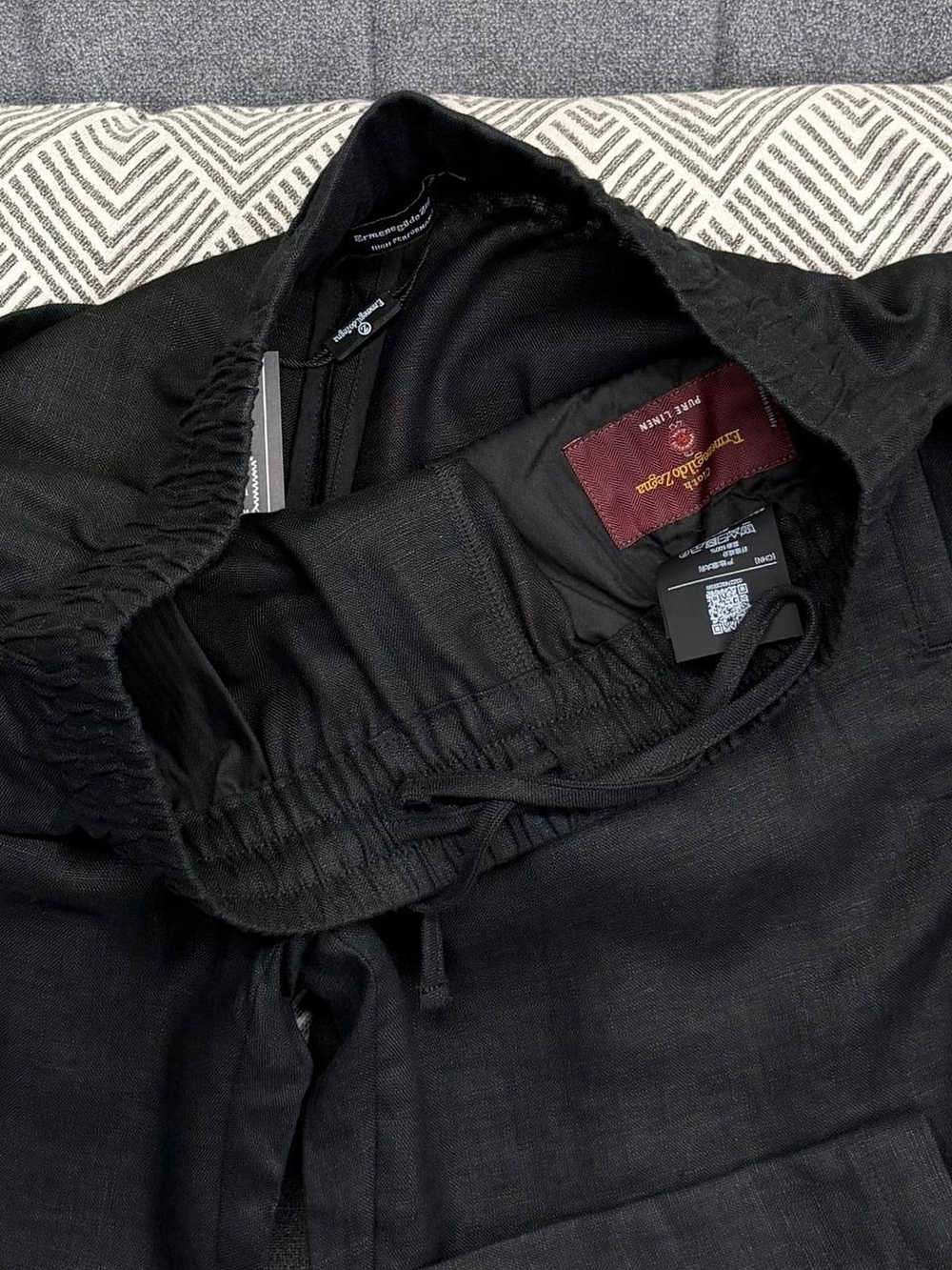 Льняные брюки Zegna