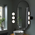 Настенный светильник IKEA KABOMBA (КАБОМБА), Черный, 47x14 см