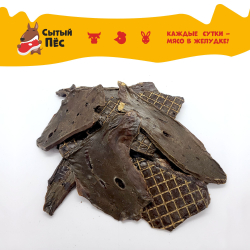 Лакомства для собак Сытый пёс / Печень говяжья / 500 грамм