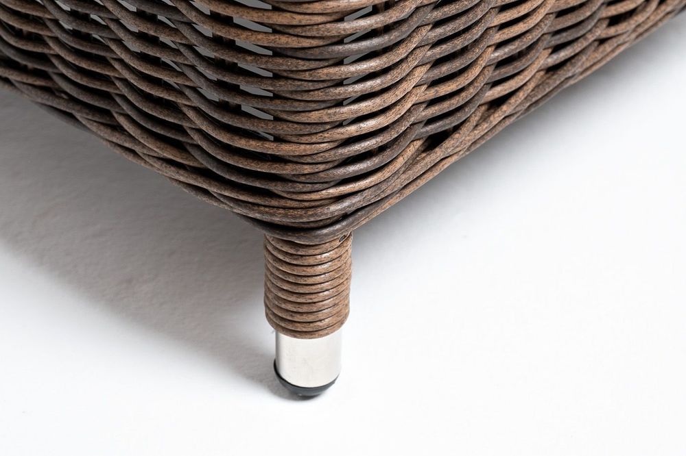 "Толедо" лаунж-зона из искусственного ротанга, цвет коричневый