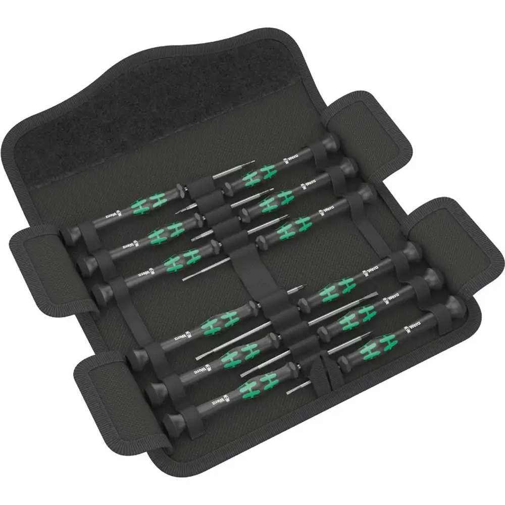Набор отвёрток для электроники Kraftform Kompakt Micro set/12 WERA 05073675001