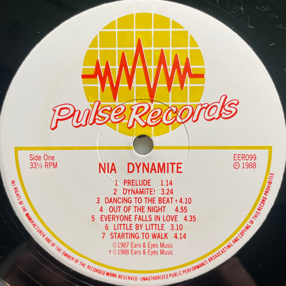 Nia ‎– Dynamite (Англия 1988г.)