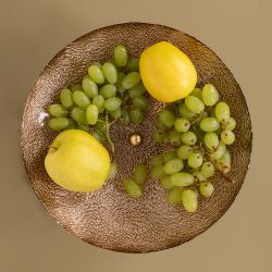 Фруктовница-конфетница Черепаха Бронза