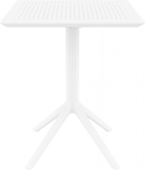 Стол пластиковый складной Sky Folding Table 60 белый Siesta Contract Турция