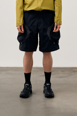 Шорты Nothomme Blue Ridge Patchwork Shorts "Black"