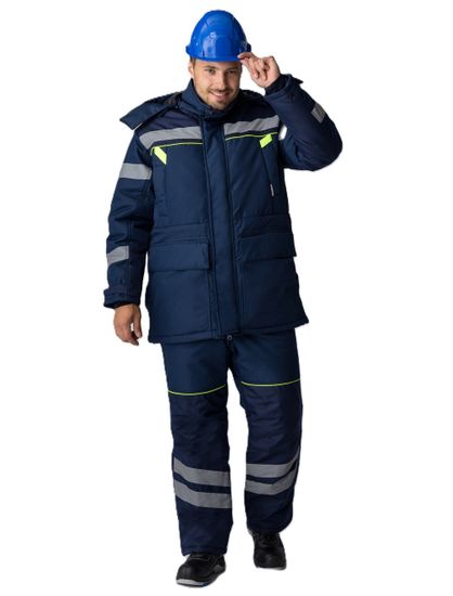 Костюм зимний PROFLINE SPECIALIST WINTER (тк.Мембрана) п/к, т.синий