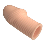 Телесная насадка на пенис Huel - 9 см.