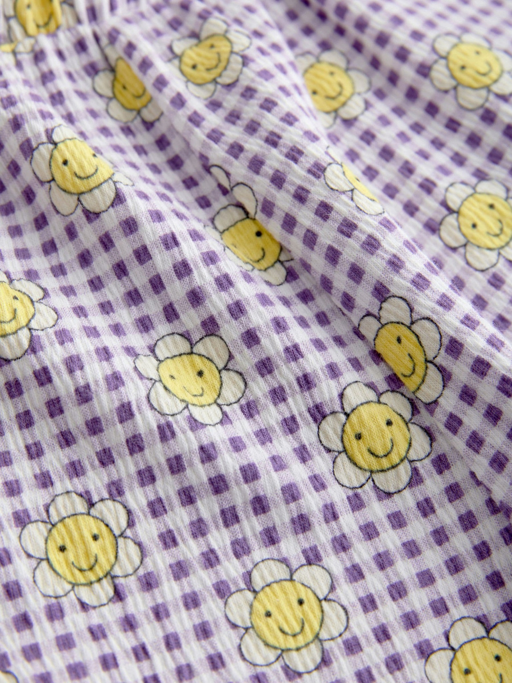 Брюки широкие для девочки Next E51-658, Сиреневый