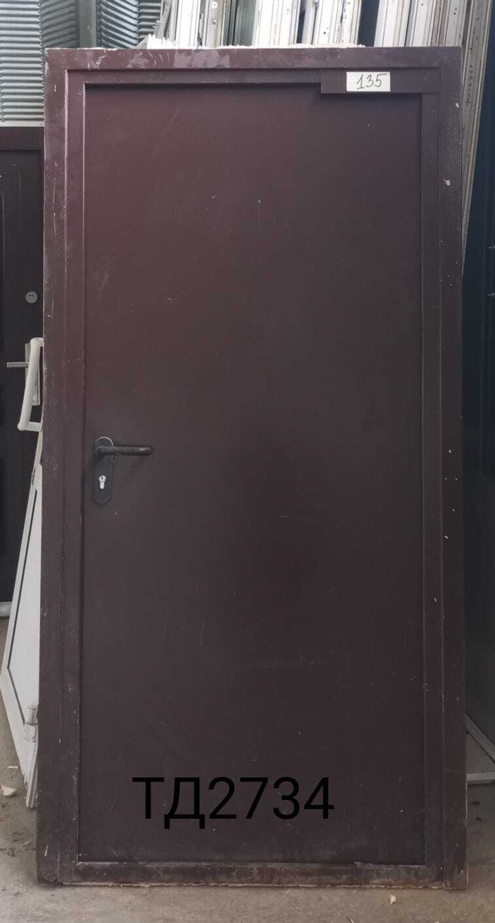 Дверь Металлическая Б/У 205(в) х 97(ш)