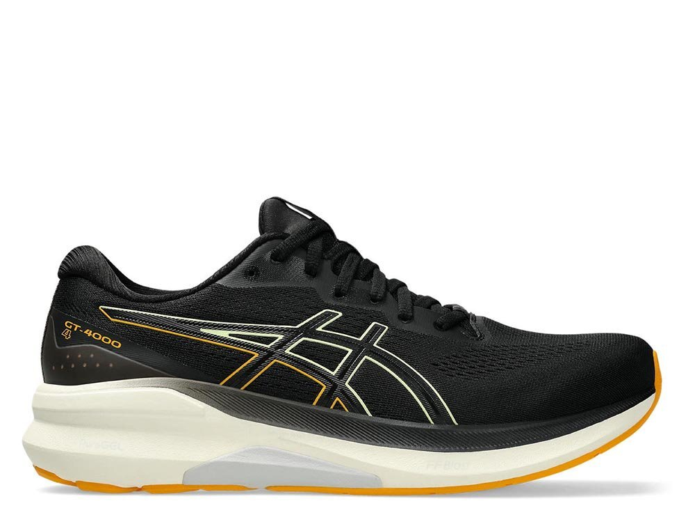Мужские беговые кроссовки Asics GT-4000 4 Черно-Оранжевые
