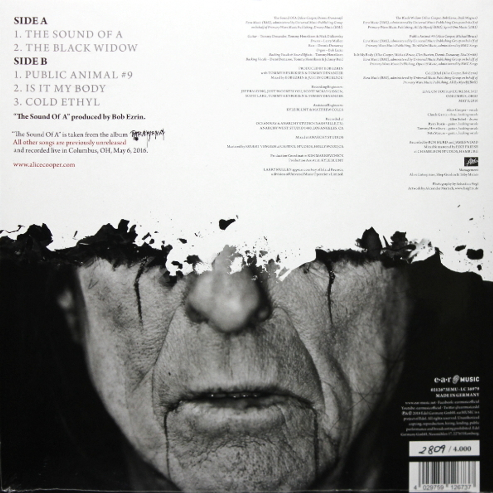 Alice Cooper / The Sound Of A (10" Vinyl EP)