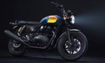 Royal Enfield Interceptor 650 Barcelona Blue (Black Alloy)