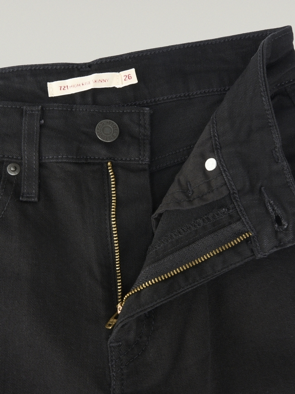 Женские облегающие джинсы с завышенной талией Levi's 721 High Rise Skinny 18882-0762