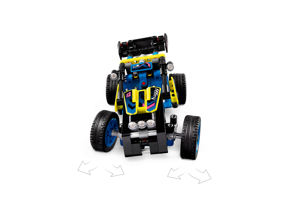 Конструктор лего техник Багги для гонок по бездорожью 42164 | LEGO Technic Off-Road Race Buggy 219 деталей | 8+