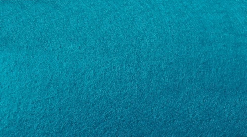 Фетр средней жесткости 2 мм, 20х30 см, 215,4 гр/м2, морская волна