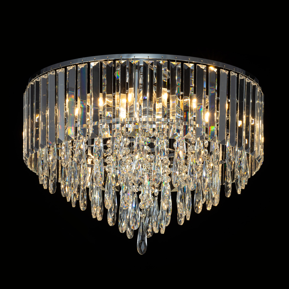 Citilux LEONNA CL320181 Люстра хрустальная Хром