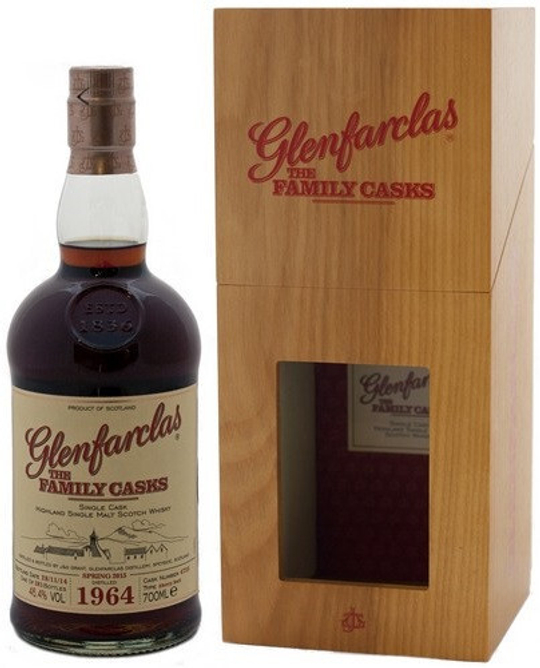 Виски Glenfarclas 1964 Family Casks, 0.7 л