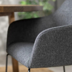 Стул - TOSSBERG IKEA/ТОССБЕРГ ИКЕА, 82х60х56 см, серый/черный