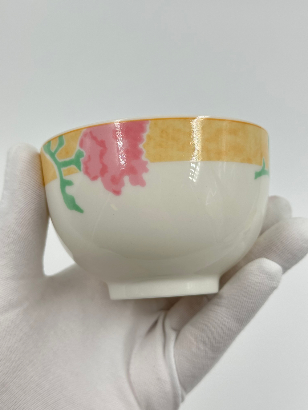 Пиала с жёлтой каймой Givenchy by Yamaka