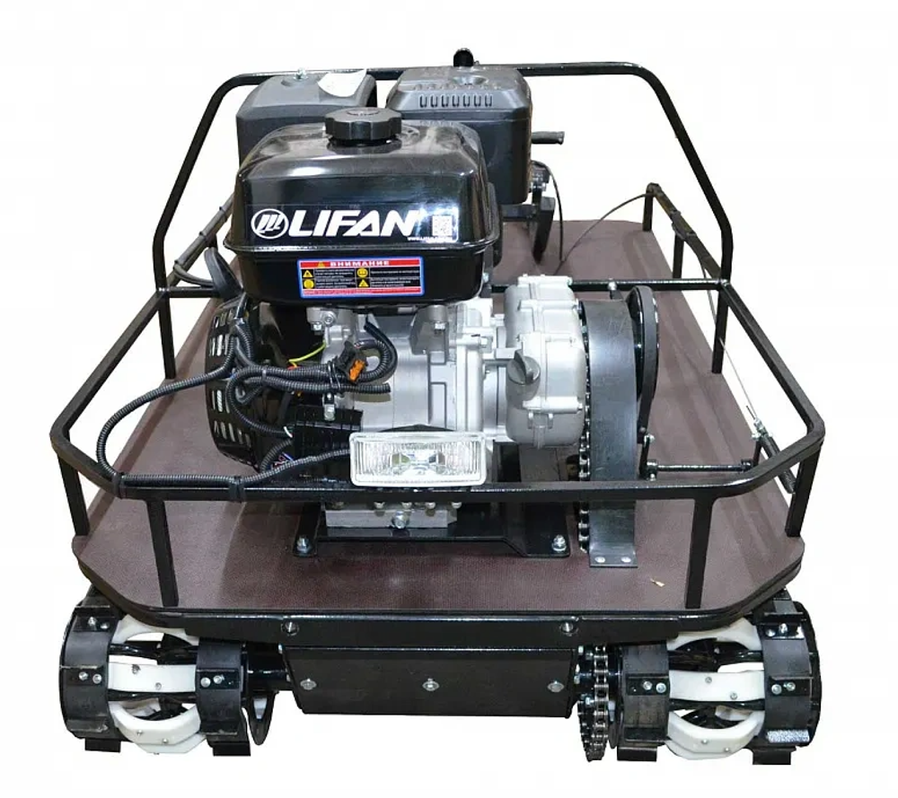 Мотобуксировщик вездеход KOiRA T9 RЕ (понижающий редуктор, электростартер)