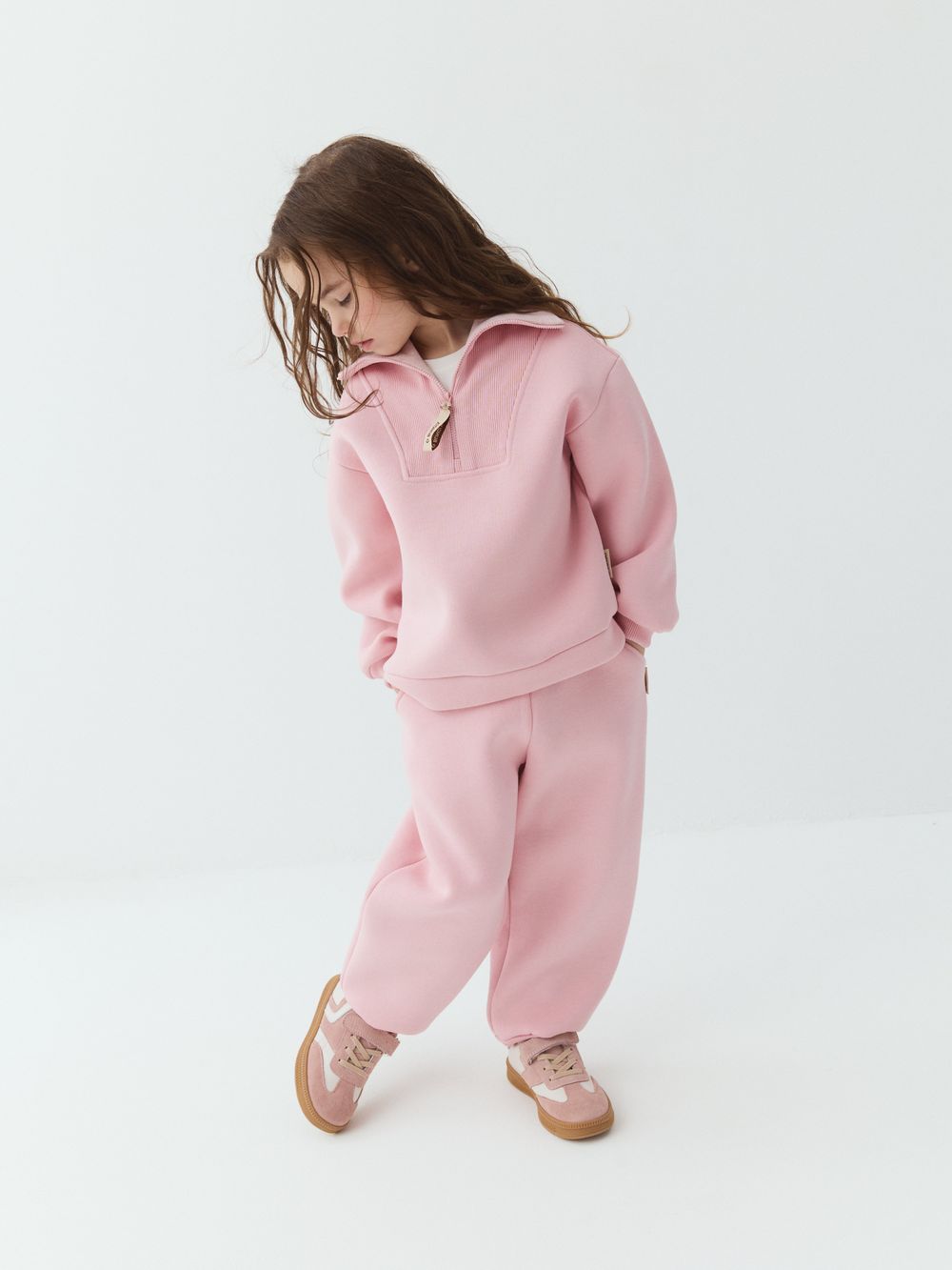 Джоггеры оверсайз "Зефир" утепленные