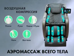 Массажное кресло FUJIMO OPTIMA F555 Графит