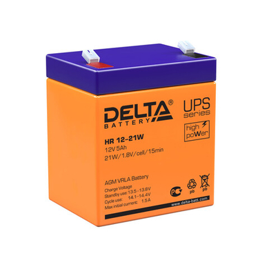 Аккумулятор DELTA HR 12-21 W