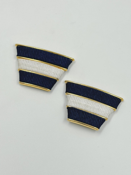 Клипсы для обуви в полоску