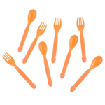 Набор пластиковых столовых приборов «Всё в твоих руках» (Цвет: бежевый)