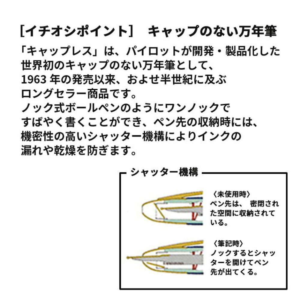 Перьевая ручка Pilot Capless ANNA SUI Limited Edition 2024 с пером F (FC-AS24-VBF)