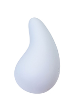 Голубой вибромассажер в форме капли Dew Drop (Цвет: голубой)