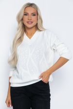 Джемпер Карамелька (белый) Б12519-4 LT Collection